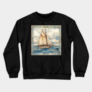 Sailboat Crewneck Sweatshirt